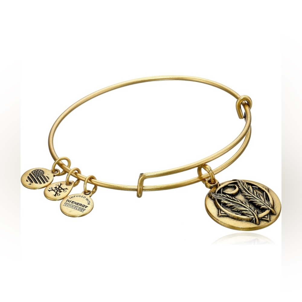 Alex and Ani Godspeed Expandable Rafaelian Bangle Bracelet